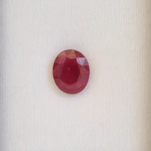11.8mm x 9.8mm Oval Ruby Stone