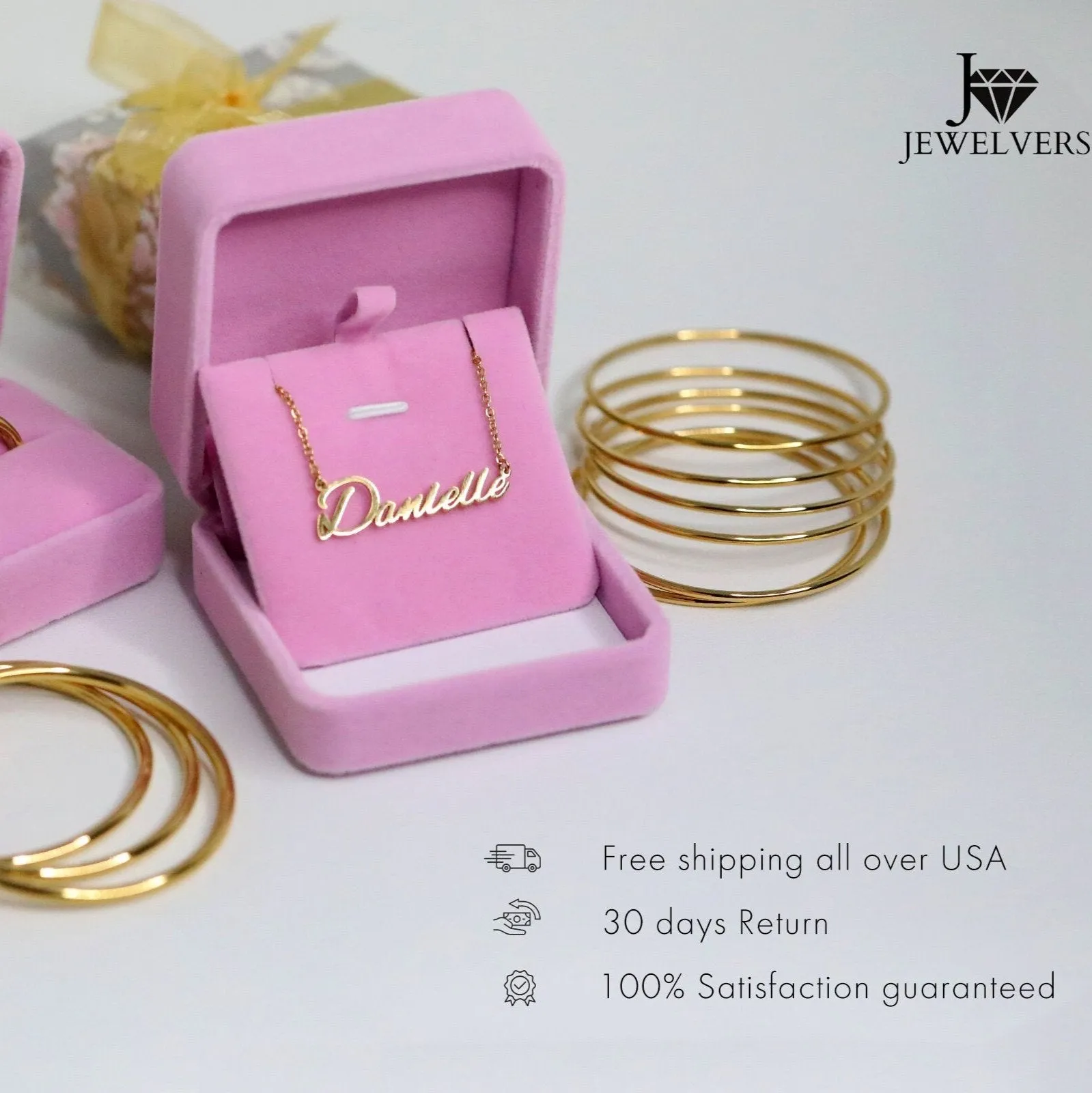 18K Gold-Filled Triple Hoop Earrings (Big 30mm)