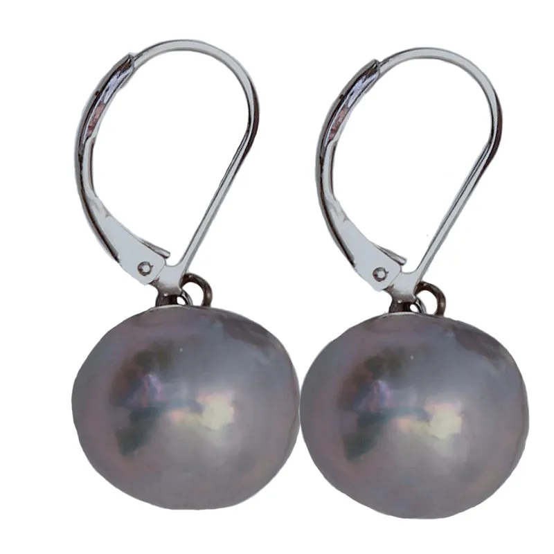 304-07-S | GRAY BAM BAM DANGLE EARRING ON GRAY