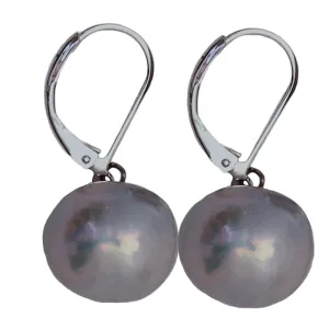 304-07-S | GRAY BAM BAM DANGLE EARRING ON GRAY