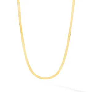3mm Herringbone Chain Necklace