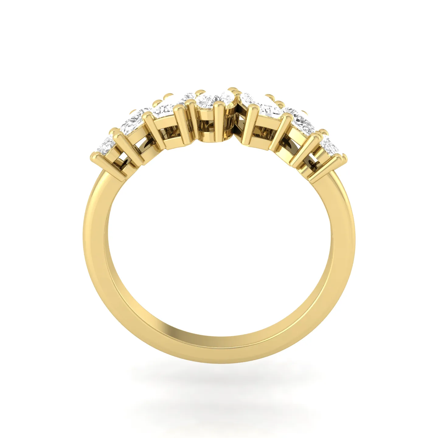 7/8 ctw Multi-Shape Lab Grown Diamond Fashion Ring