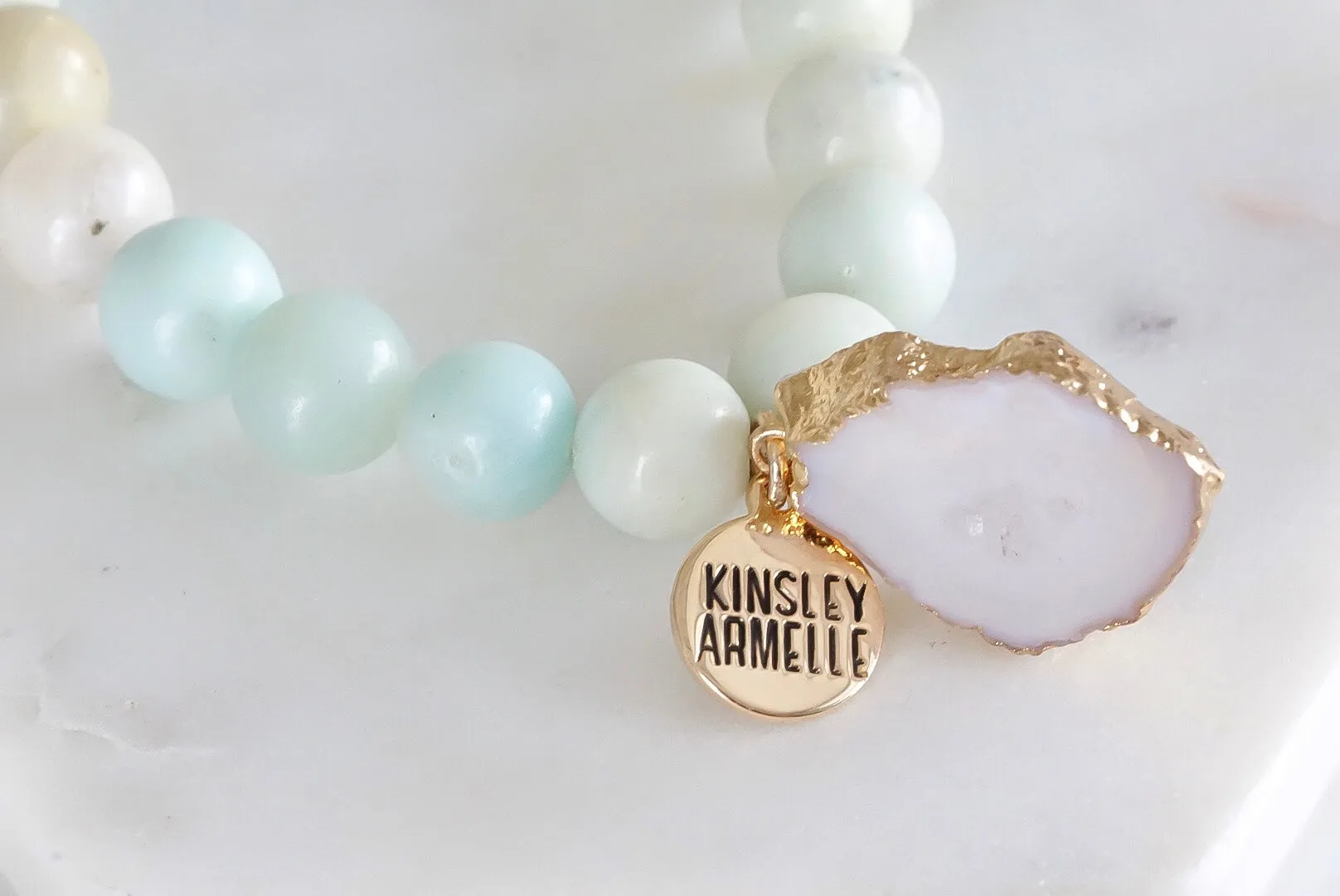 Agate Collection - Mint Bracelet 10mm