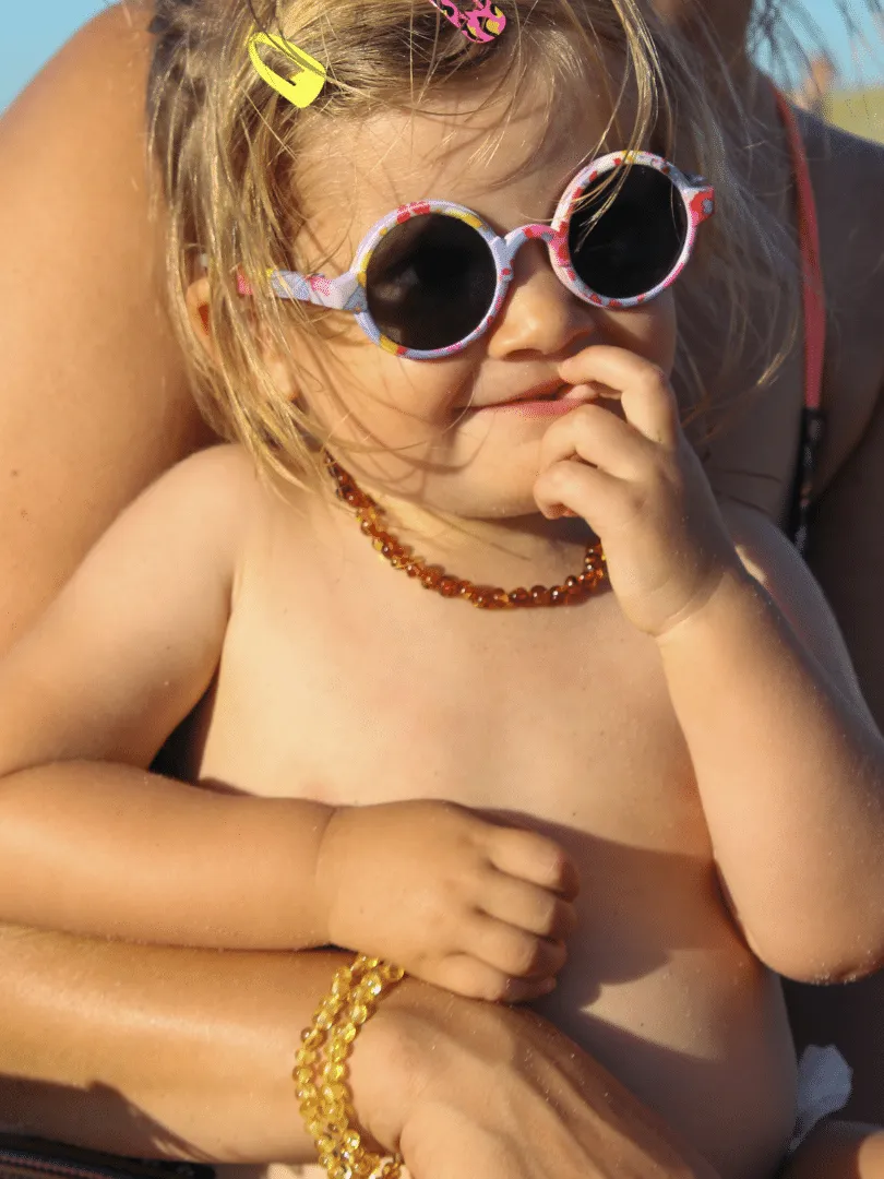 Amber Necklace Cognac (baby - toddler)