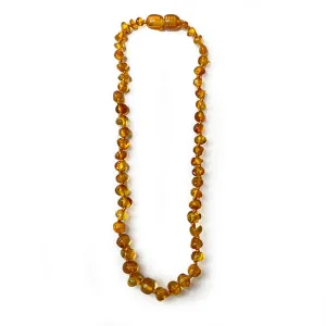 Amber Necklace, light  By Gluckskafer