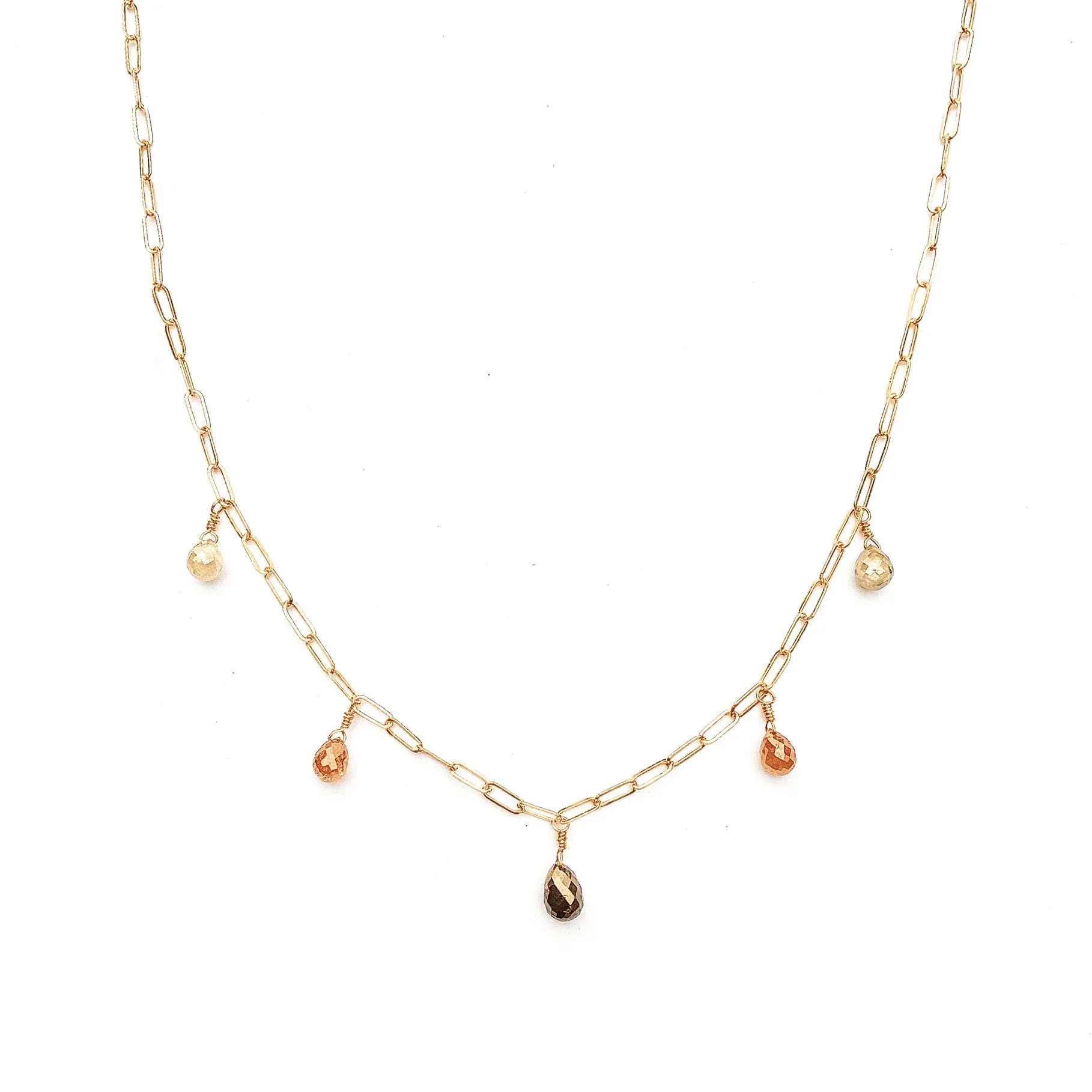 April Birthstone Necklaces