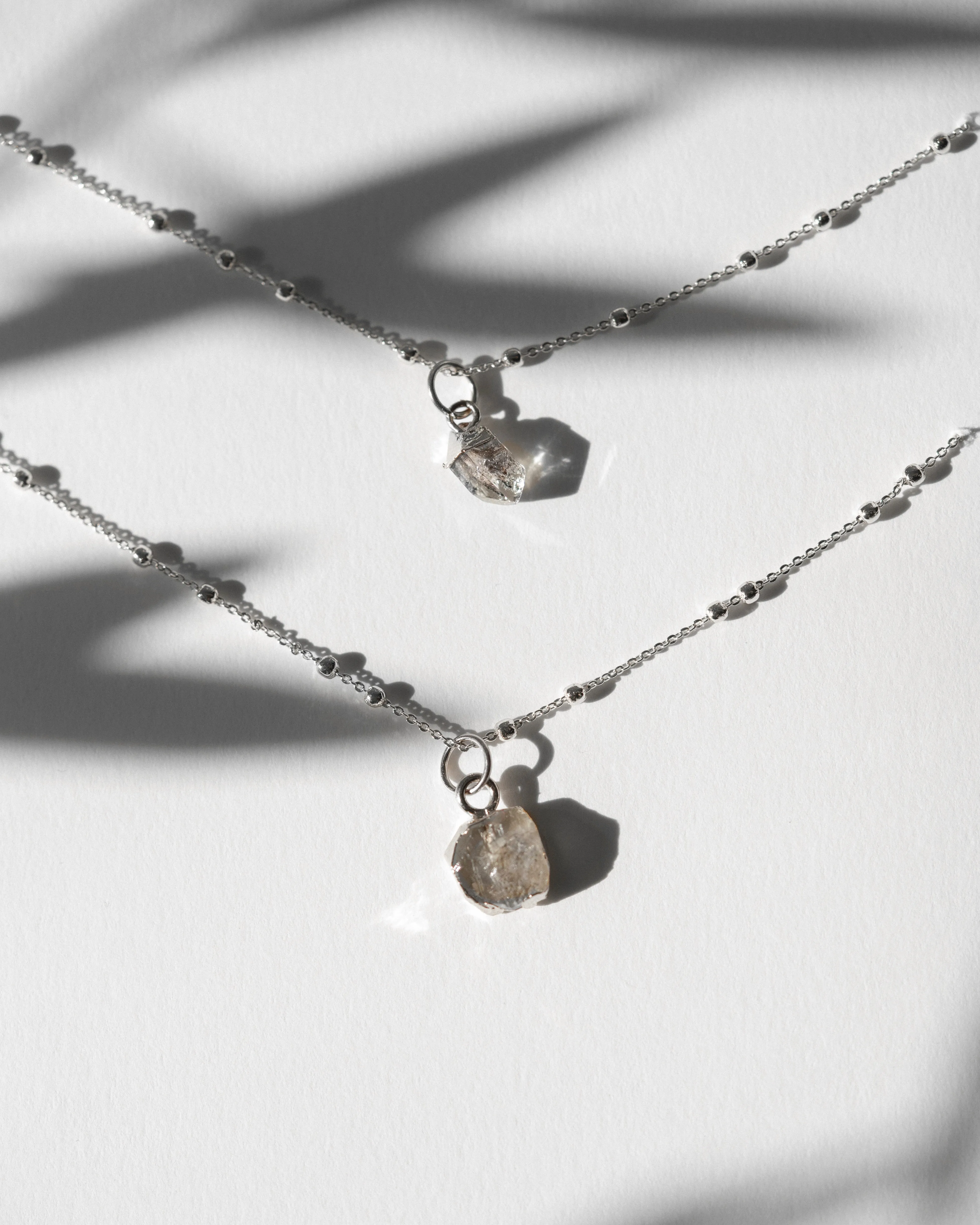 April | Herkimer Diamond Necklace