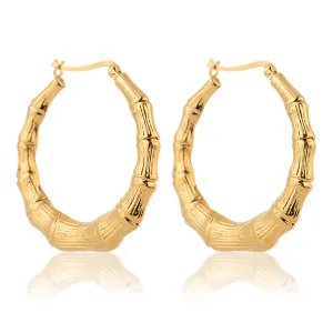 Bamboo Hoop, Large, Gold