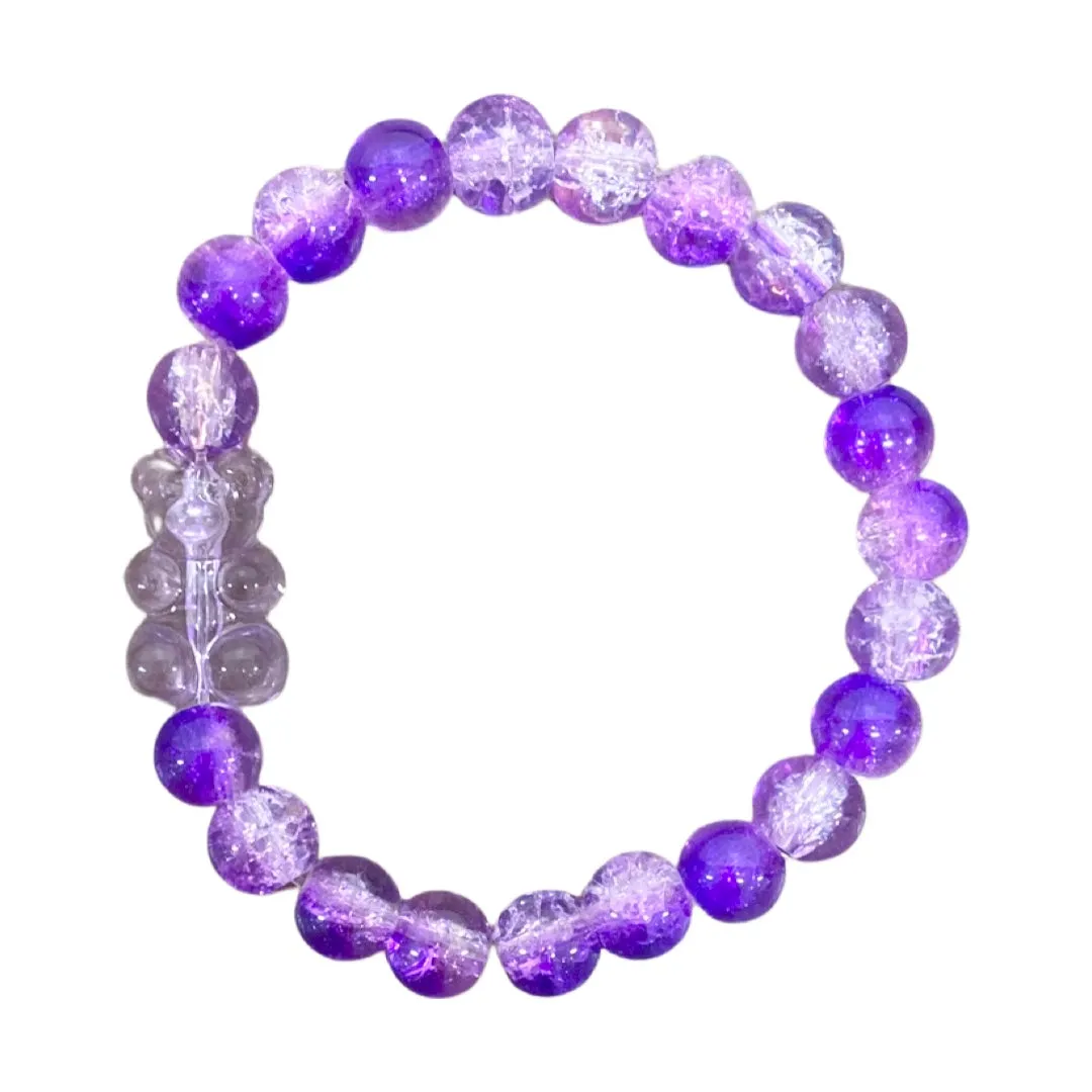 Beaded Candy Bear Bracelet