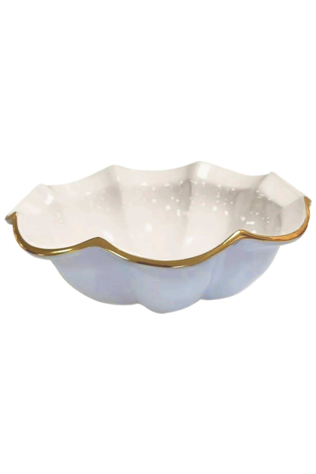 Beatriz Ball Encanto Devon Medium Bowl - Periwinkle & White