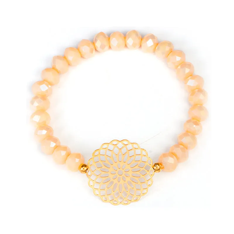 Bow beaded bracelet