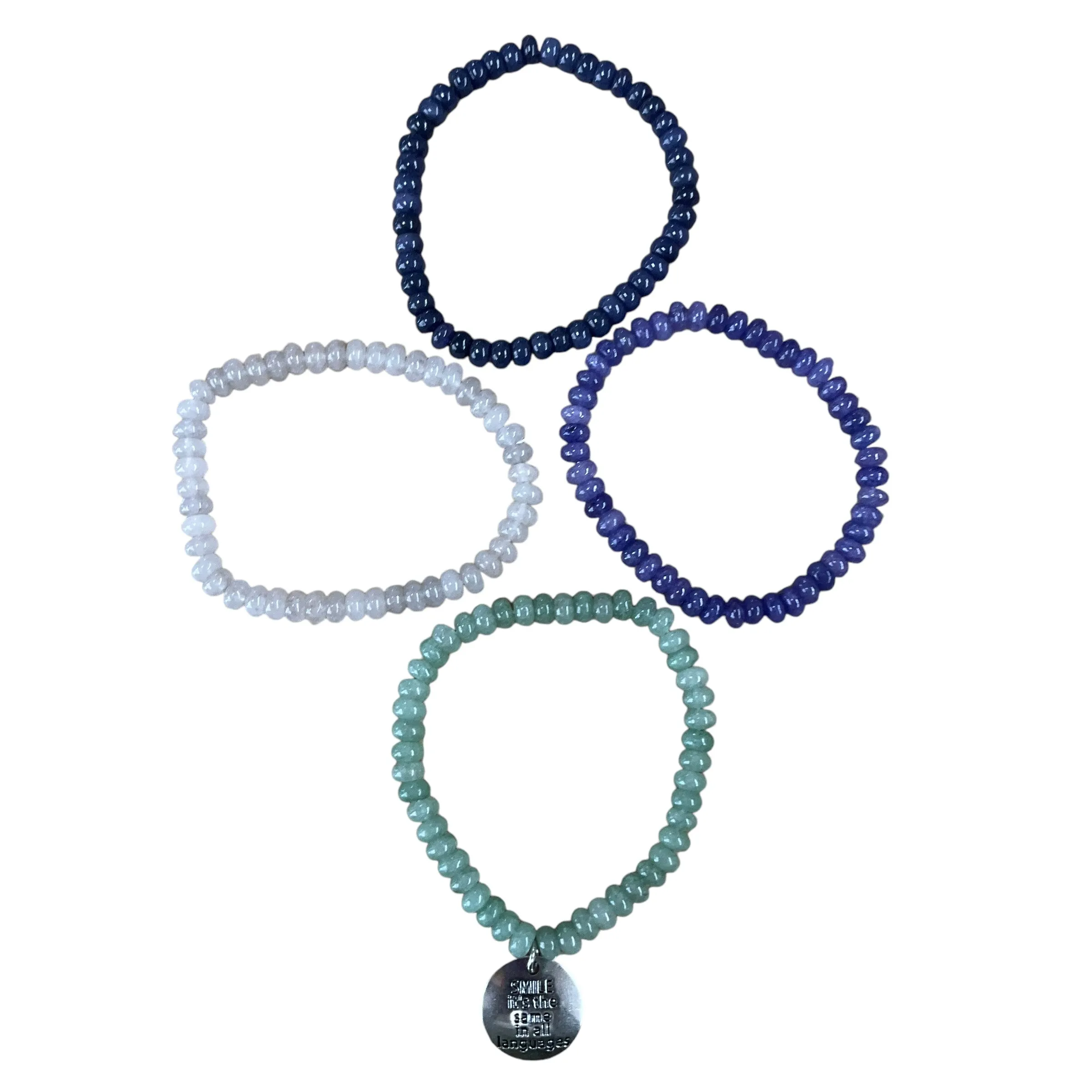 Bracelet Beaded By Clothes Mentor, Size: 04 Piece Set