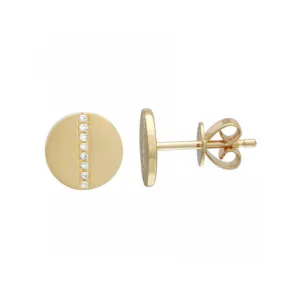 BRIDGETTE GOLD AND DIAMOND EARRINGS