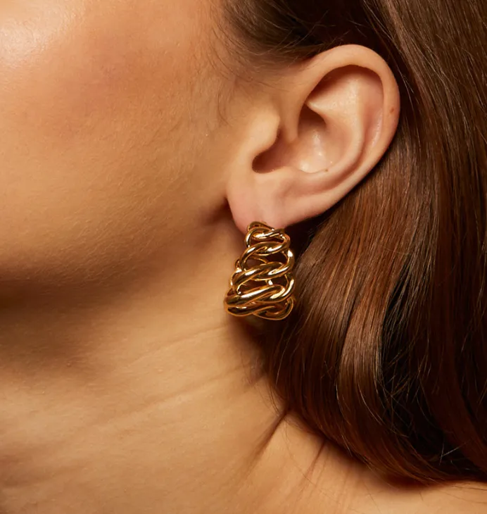 Bronx Hoop Earrings