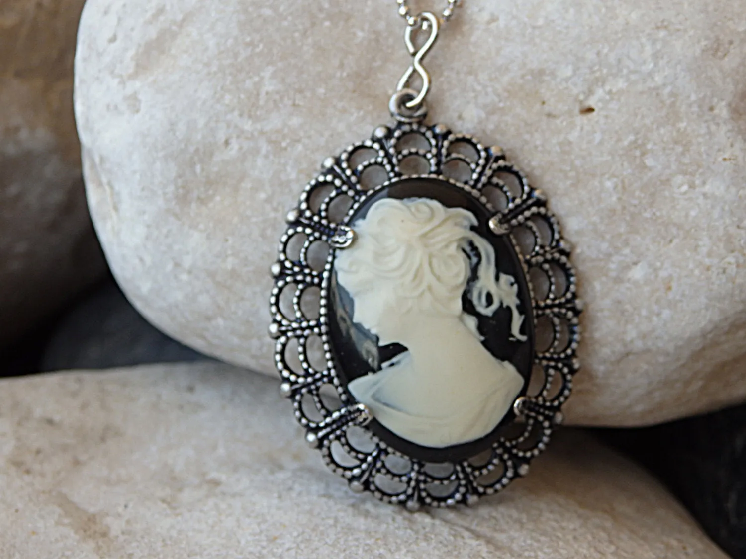 Cameo Earrings.