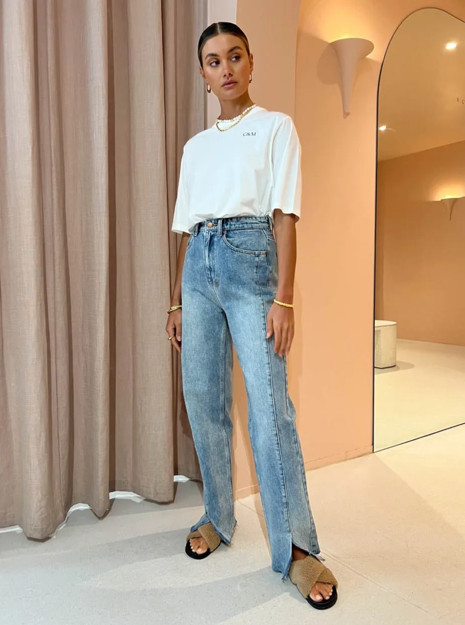 Camilla and Marc Eli Tee in Soft White