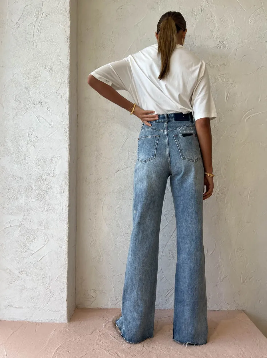 Camilla and Marc Eli Tee in Soft White