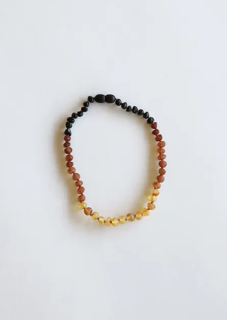 Canyon Leaf Baltic Amber Necklace (Adult's Sizes)