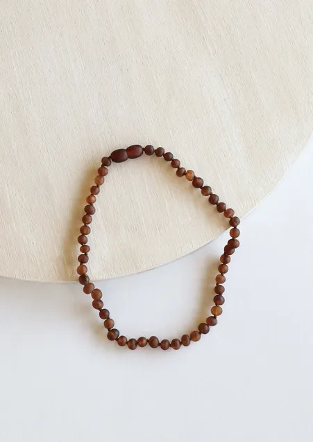 Canyon Leaf Baltic Amber Necklace (Adult's Sizes)