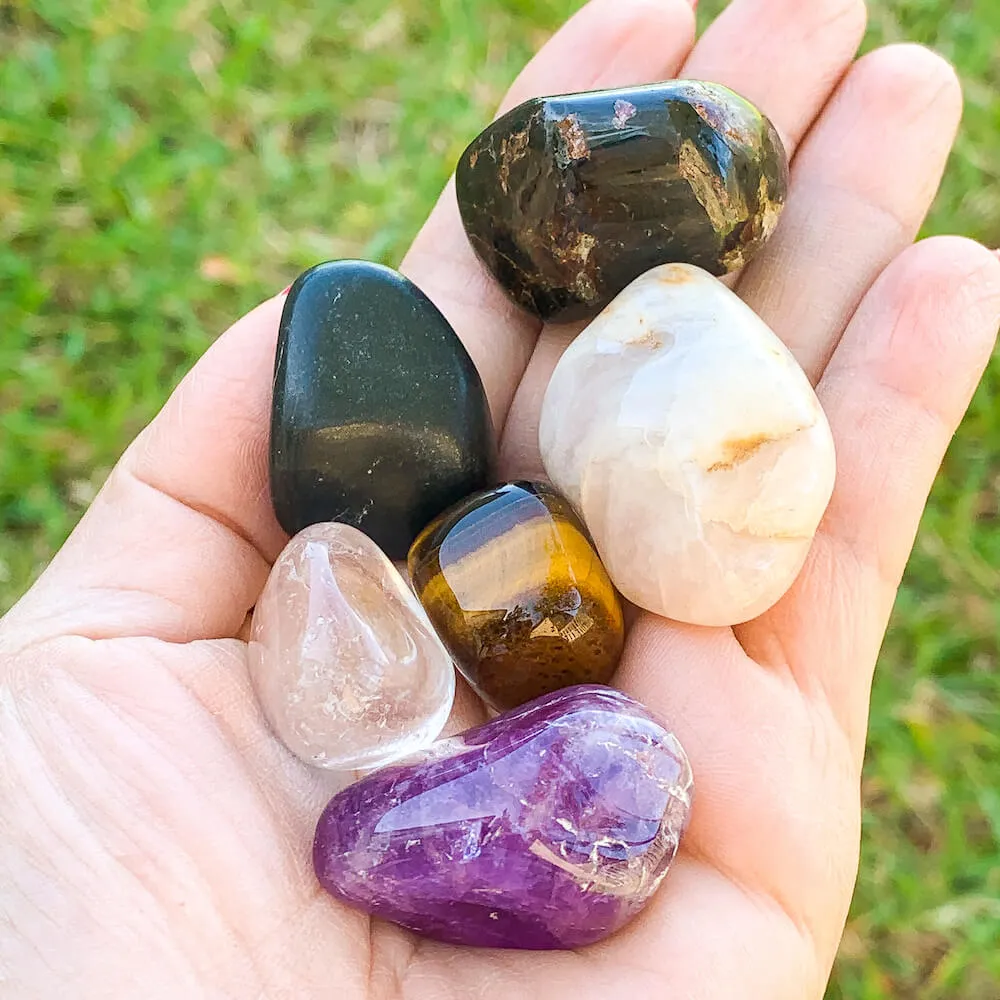 Capricorn Birthstones Crystal Set