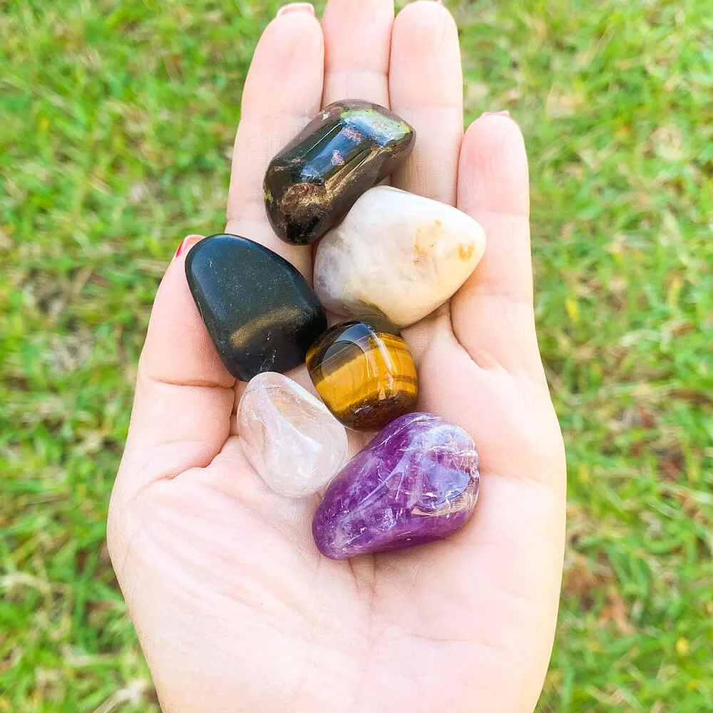 Capricorn Birthstones Crystal Set