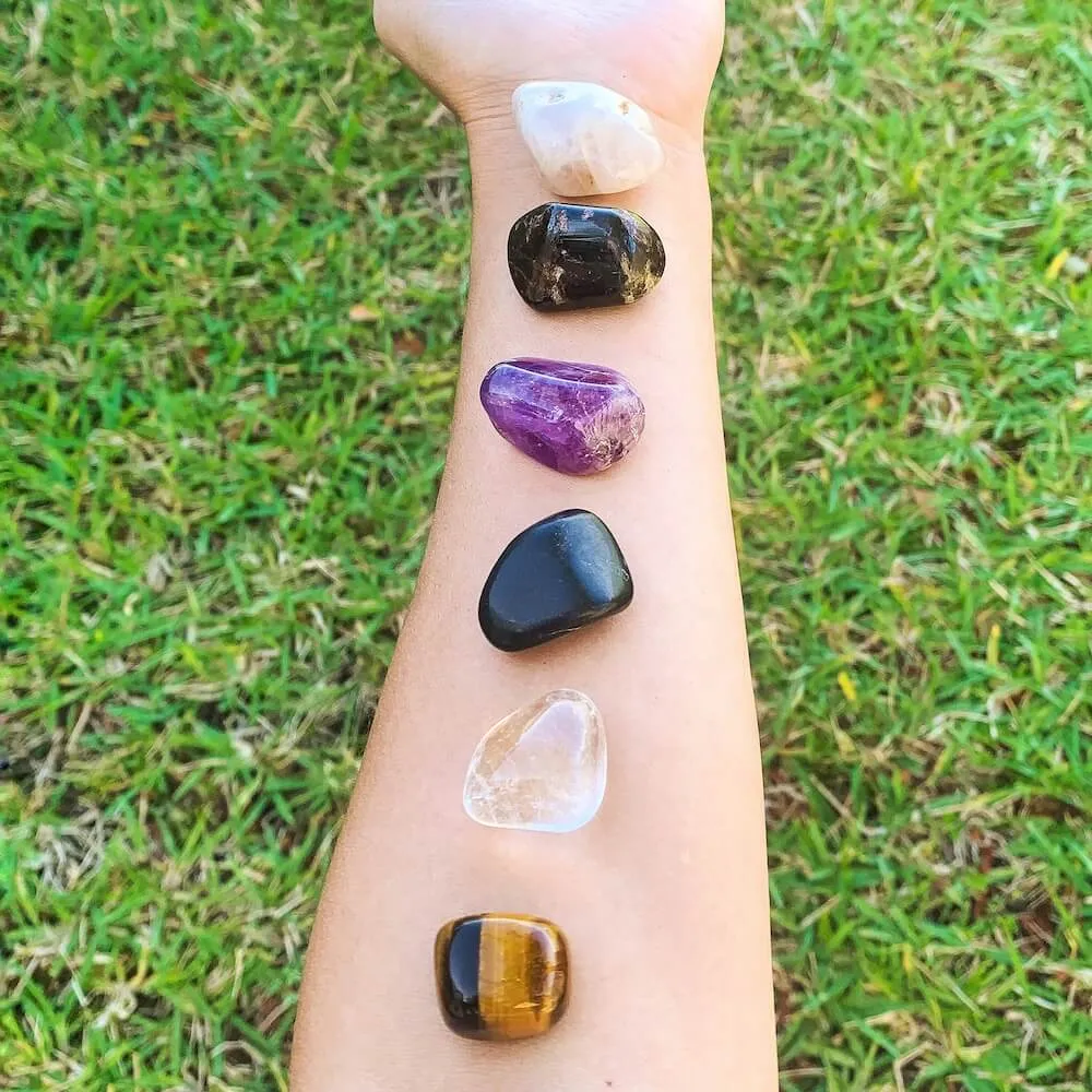 Capricorn Birthstones Crystal Set