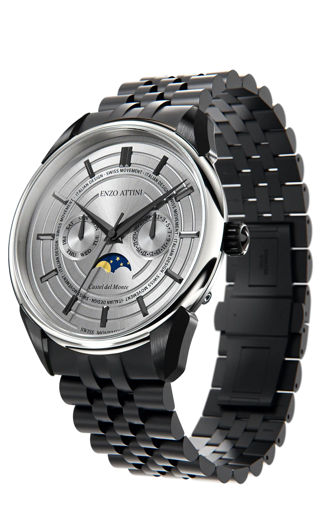 Castel del Monte - President Bracelet / Swiss Movement.