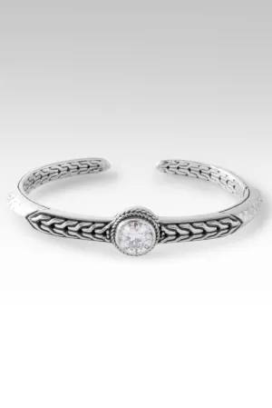 Chains Broken Cuff™ in Moissanite