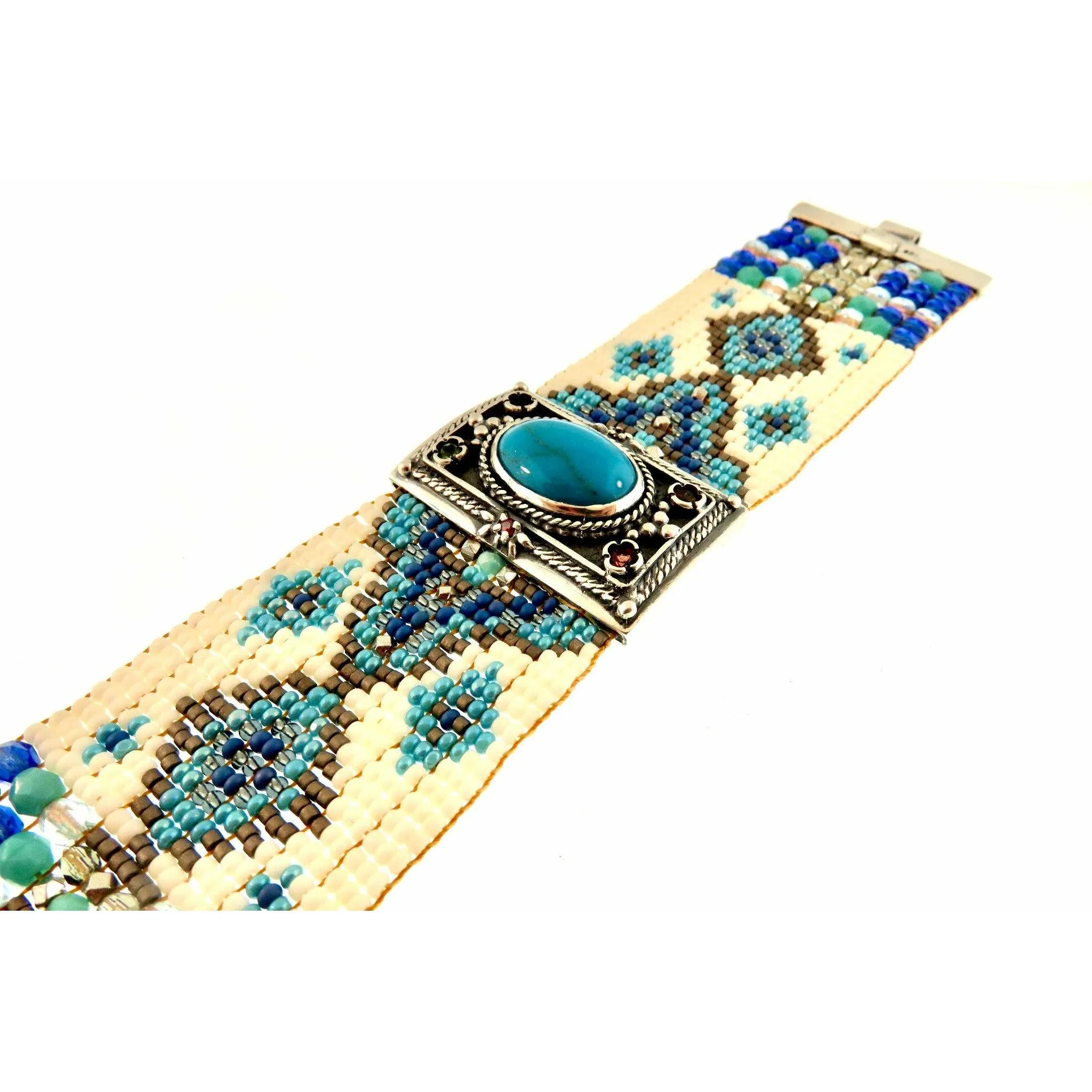 Chili Rose  "Blue Diamonds " Diana Bracelet