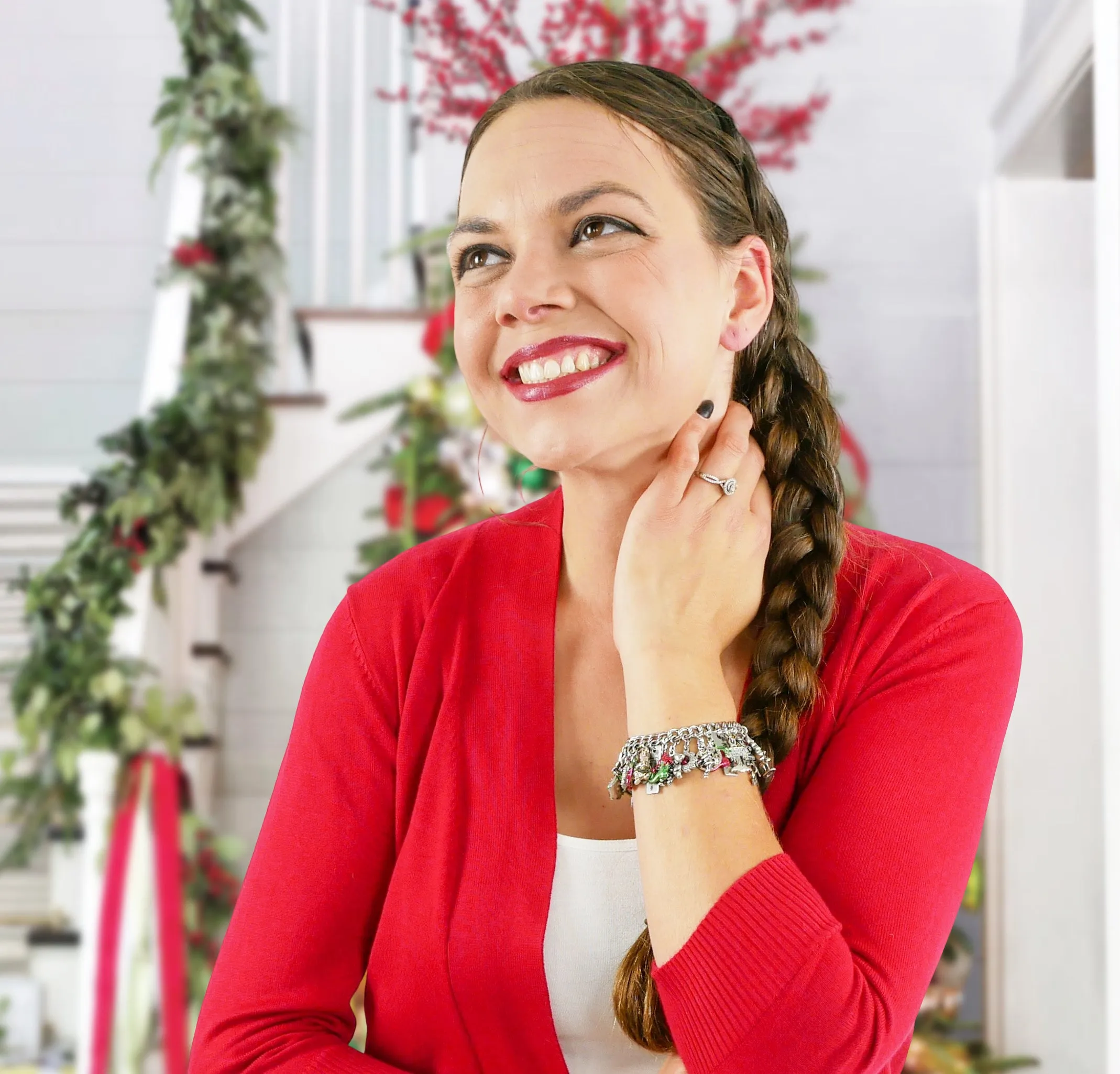 Christmas Elf Charm Bracelet