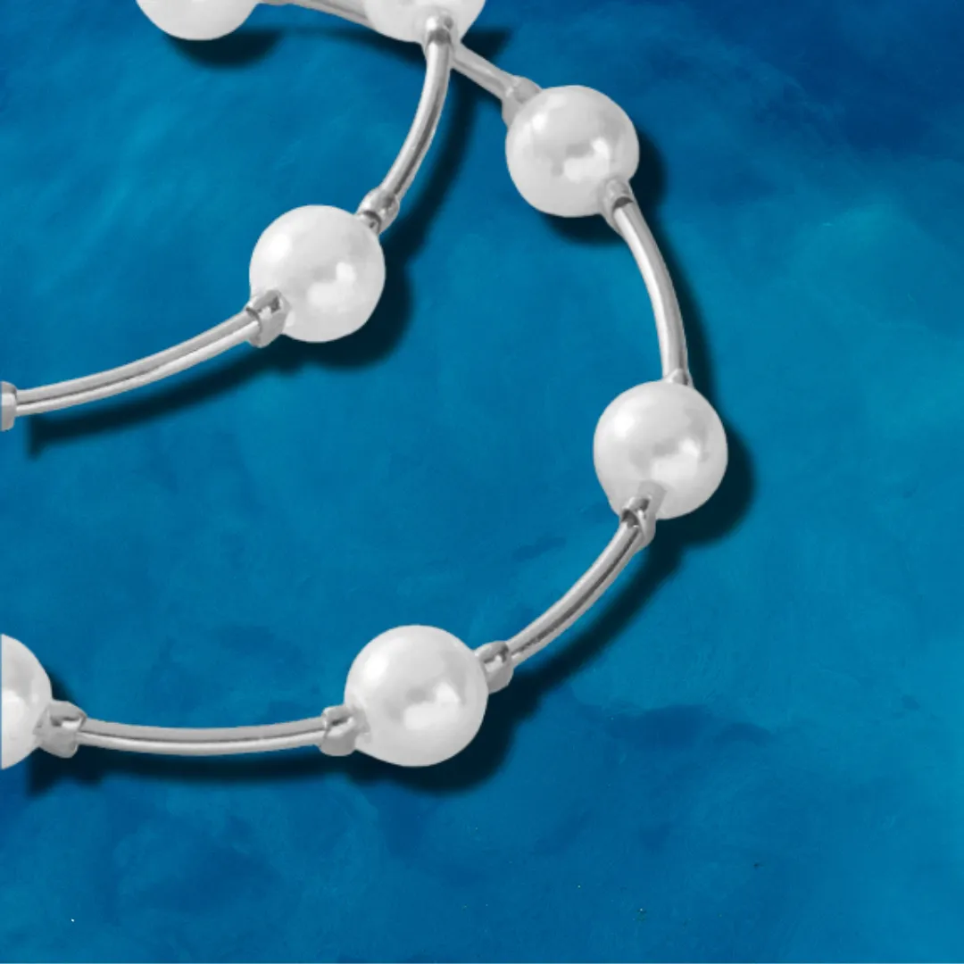 Classic Silver Hoop Earrings