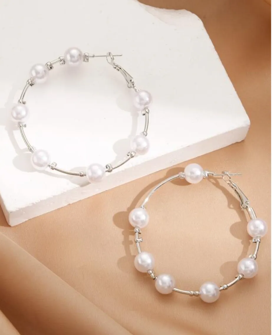 Classic Silver Hoop Earrings