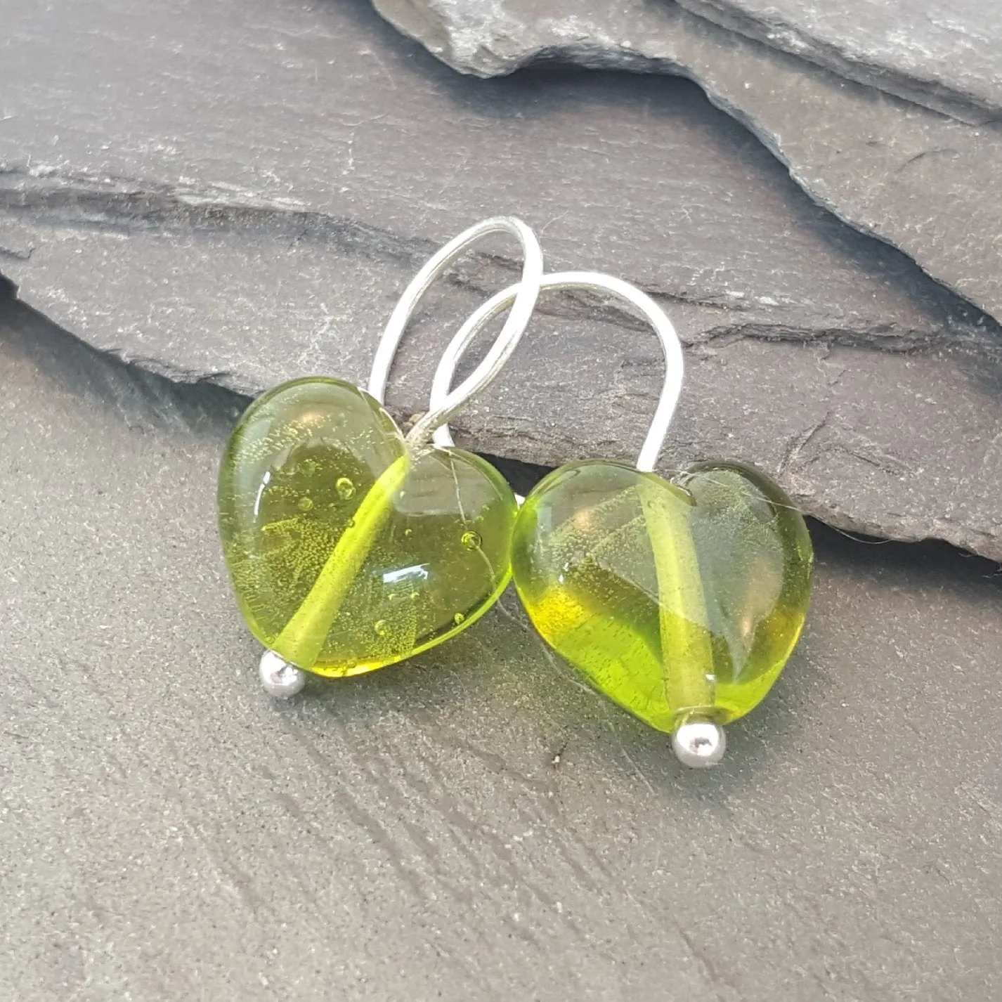 Cora Heart Earrings - Velvet & Gloss Collection