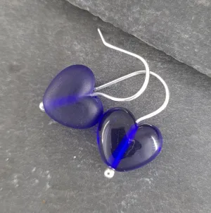 Cora Heart Earrings - Velvet & Gloss Collection