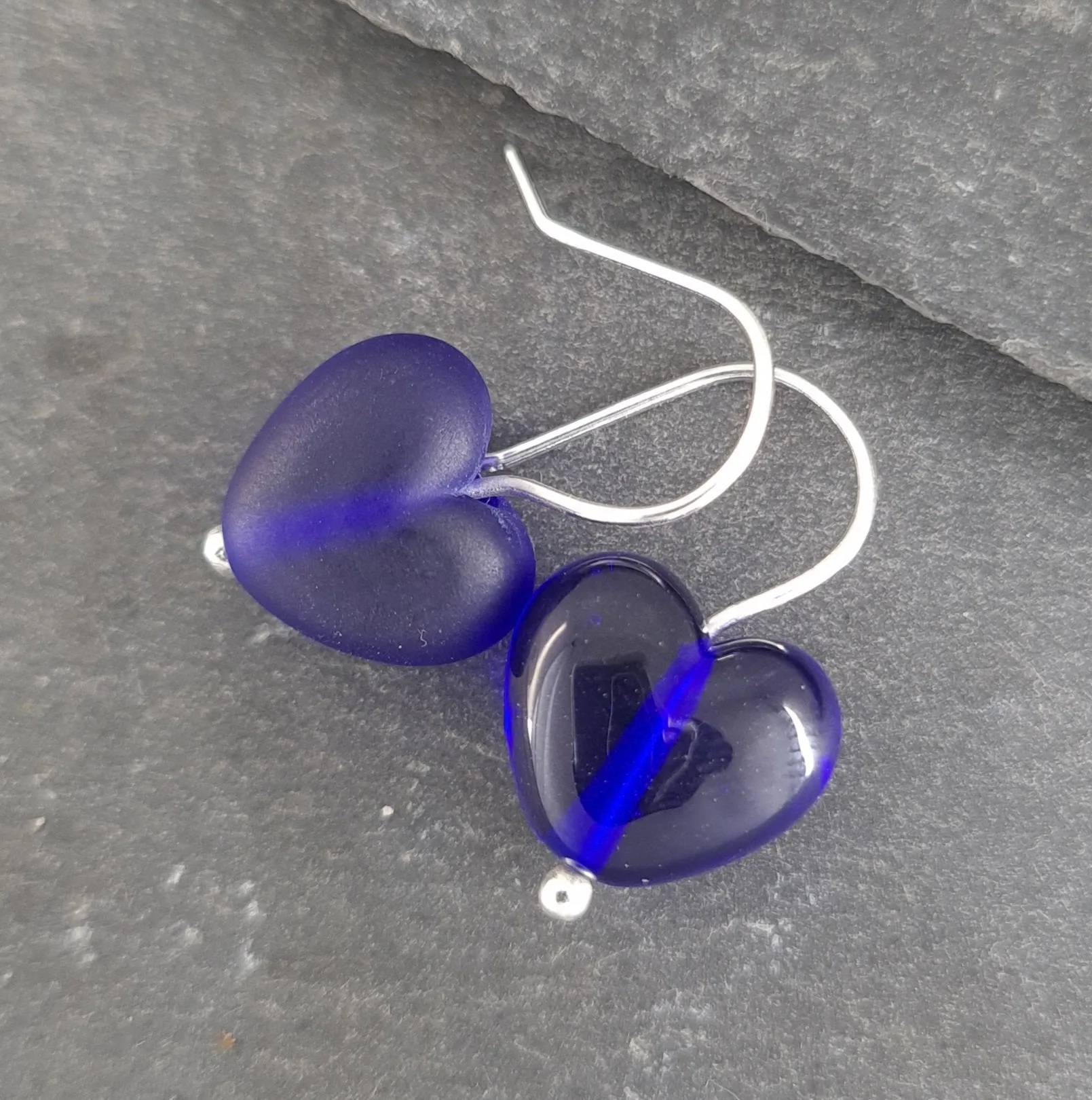 Cora Heart Earrings - Velvet & Gloss Collection