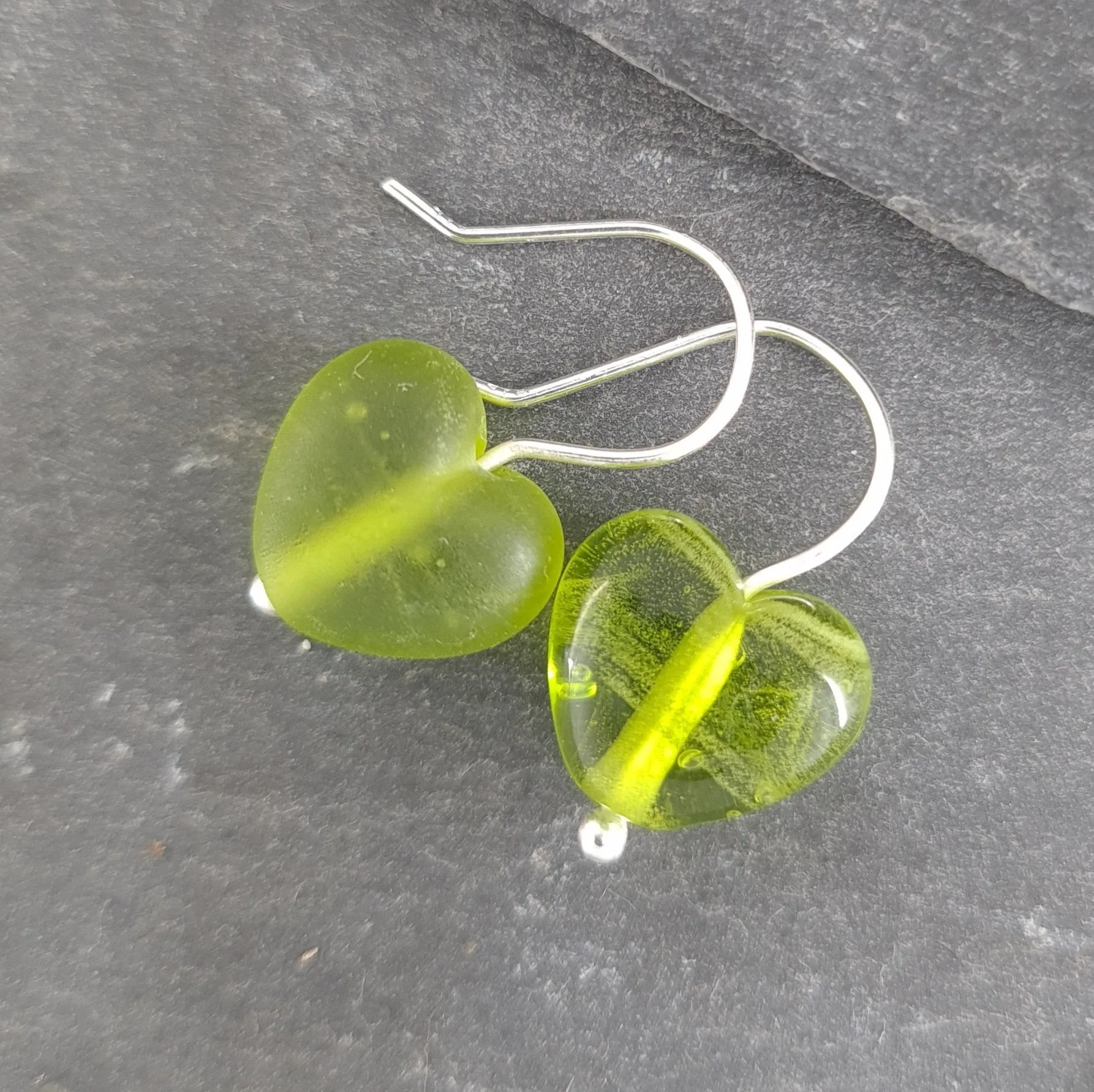 Cora Heart Earrings - Velvet & Gloss Collection