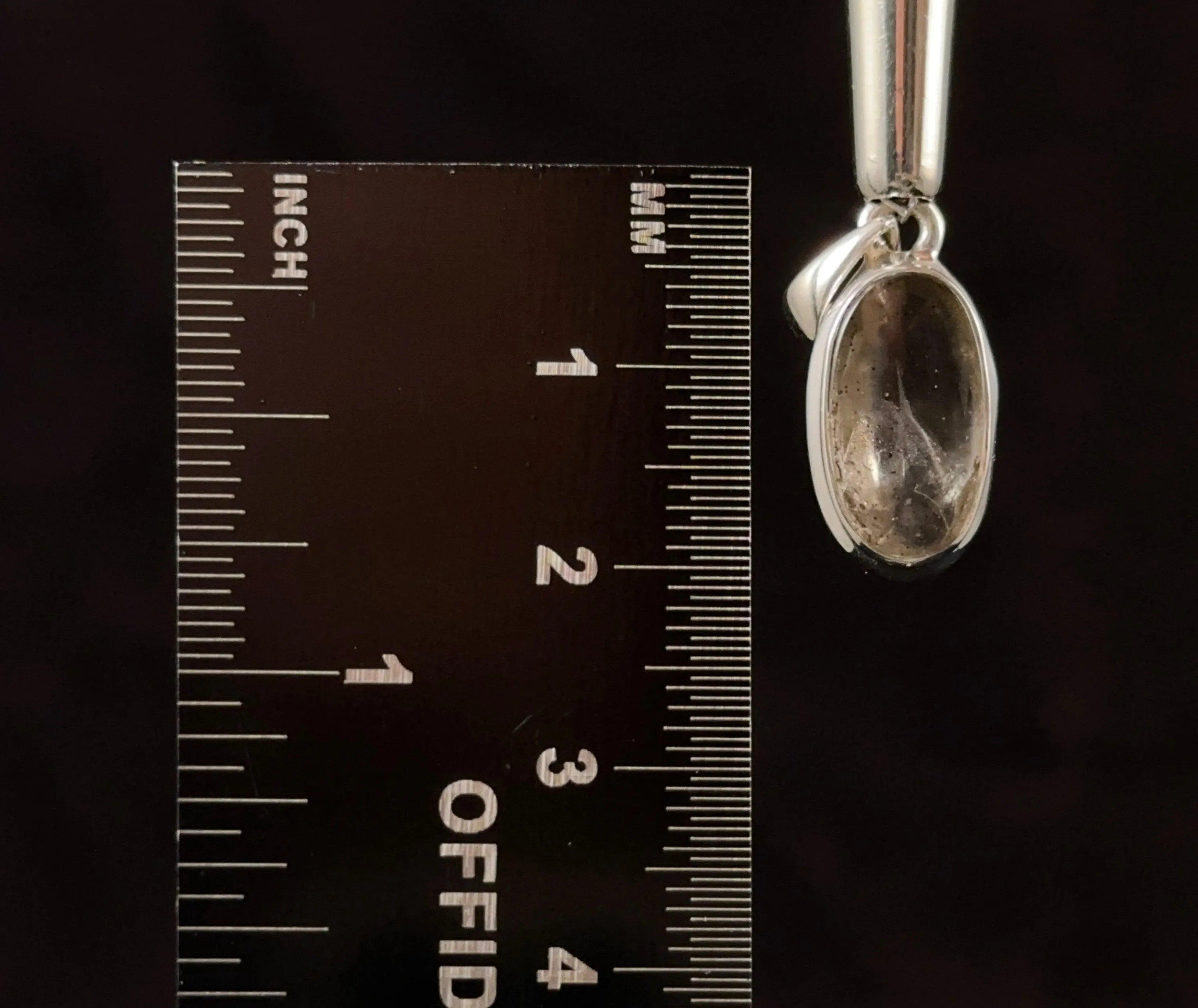 COVELLITE Pink Fire Quartz Crystal Pendant - Handmade Jewelry, Healing Crystals and Stones, 53338