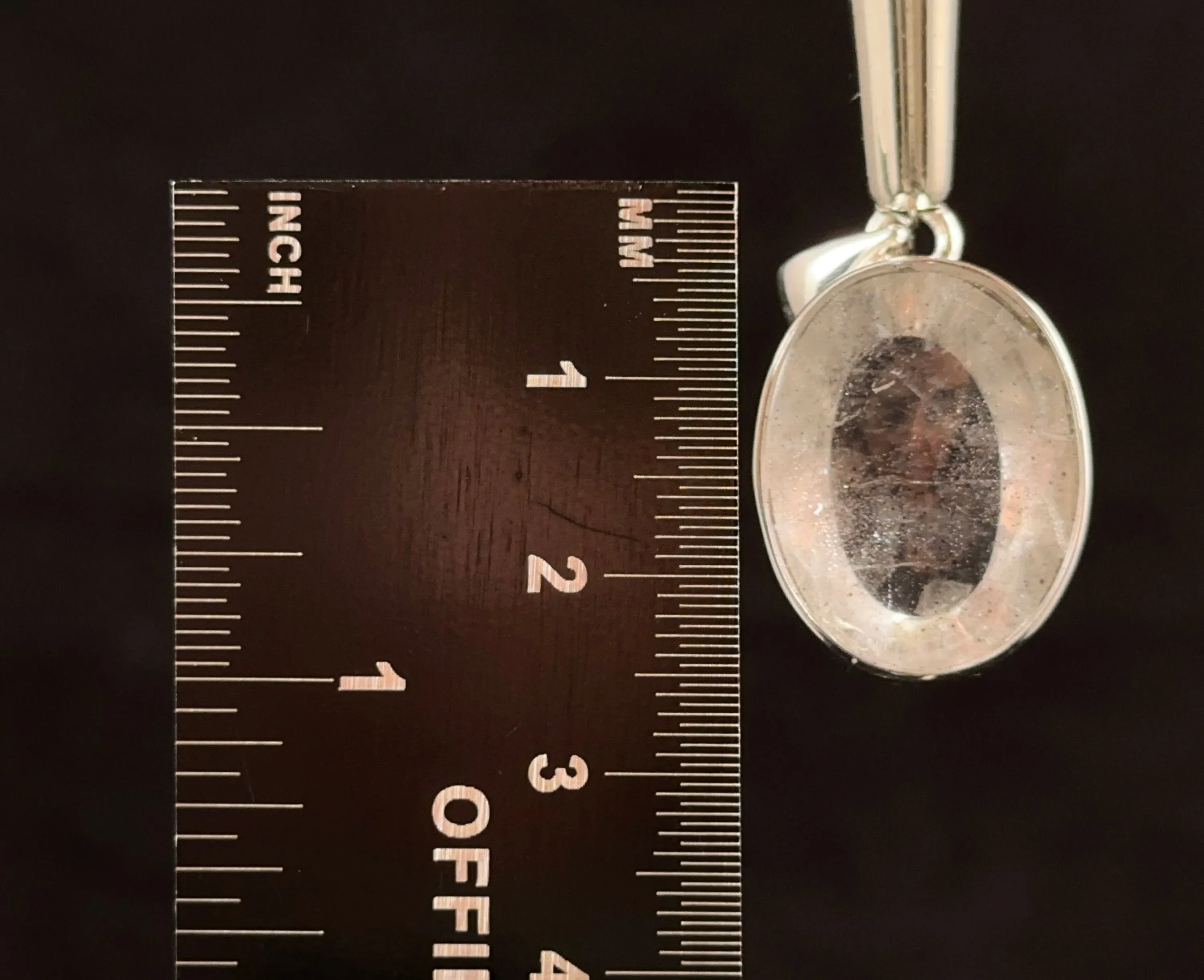 COVELLITE Pink Fire Quartz Crystal Pendant - Handmade Jewelry, Healing Crystals and Stones, 53356