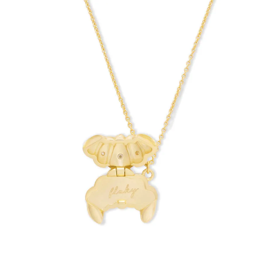 Croissant Gold Necklace
