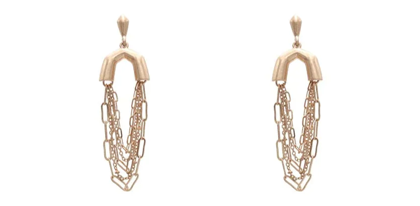 Dangling Chain Earrings