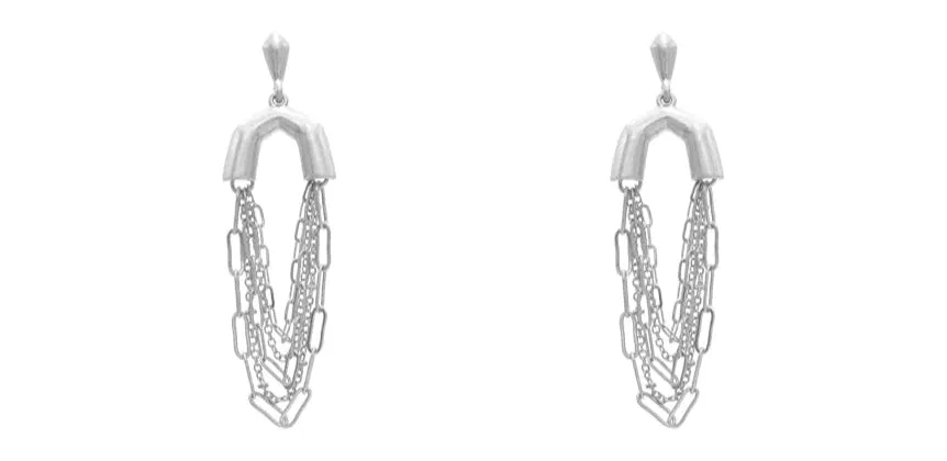 Dangling Chain Earrings
