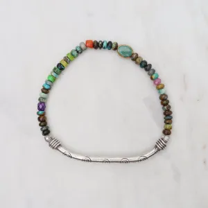 Dark Turquoise Oval Bracelet