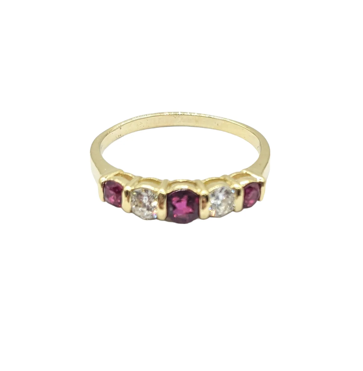 Diamond And Ruby Ring