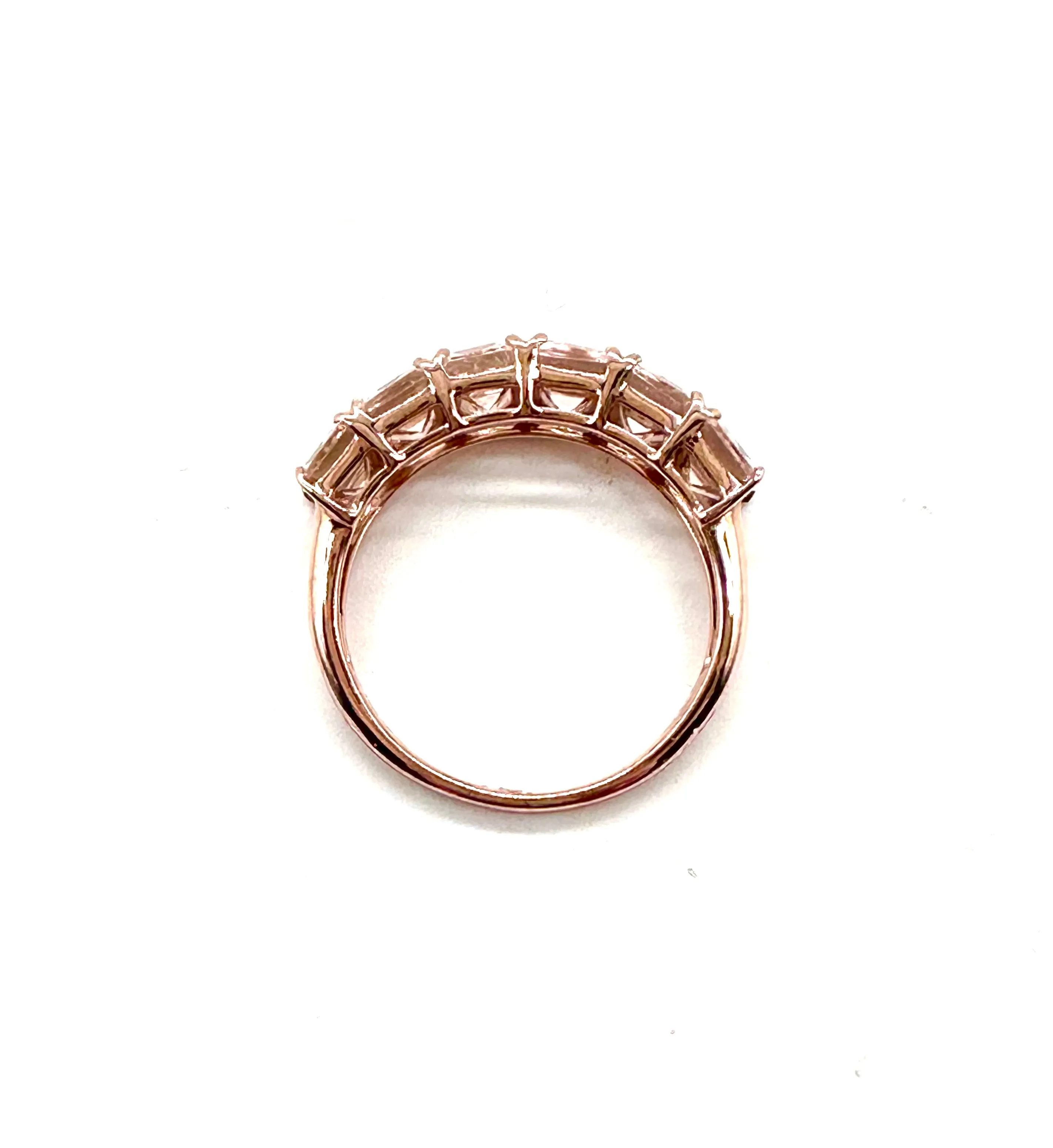 Effy emerald cut Morganite ring