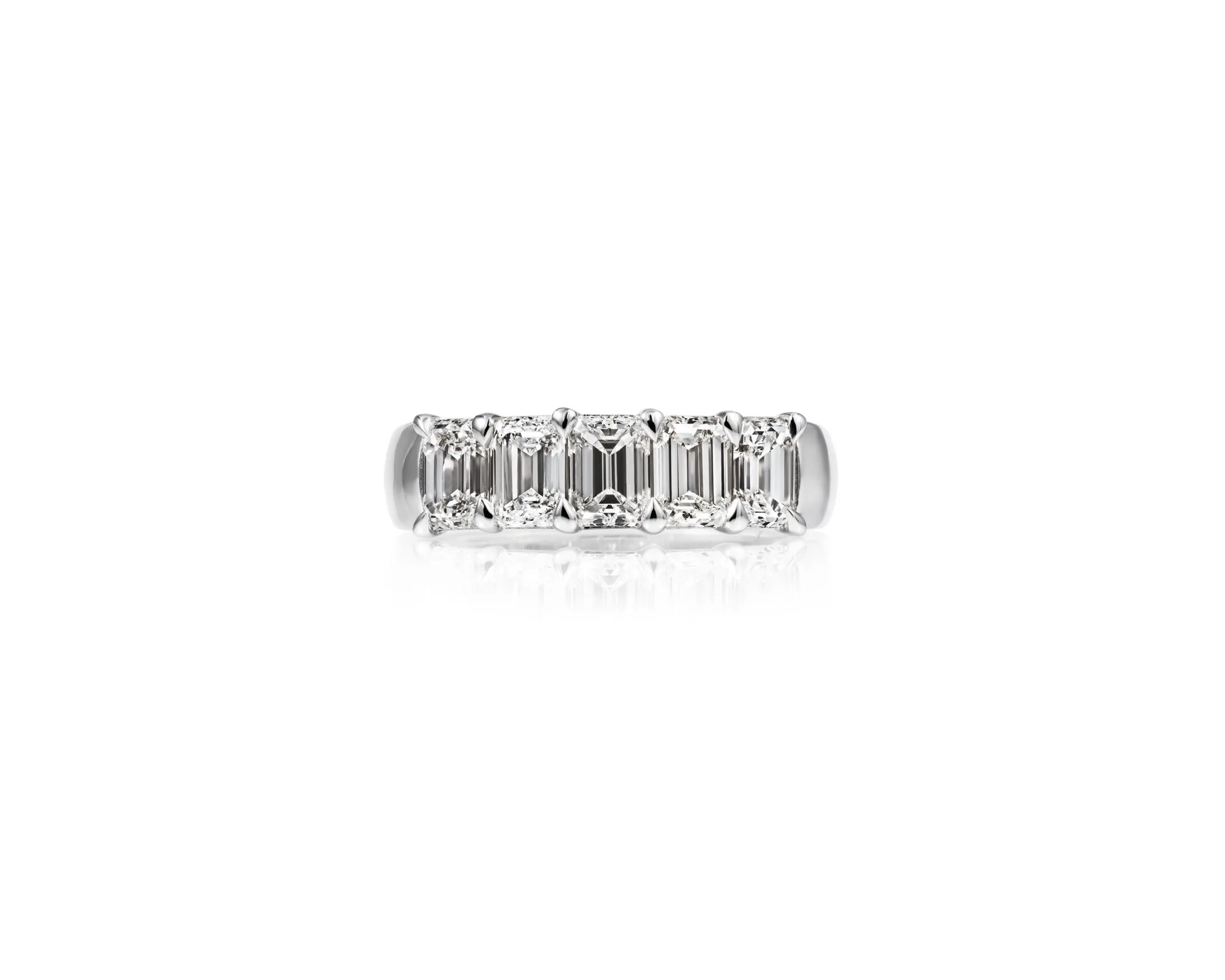 Emerald Cut Diamond Ring