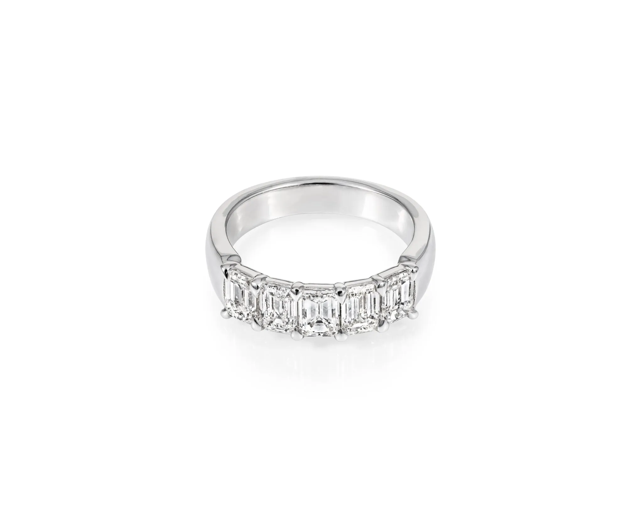 Emerald Cut Diamond Ring