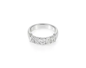 Emerald Cut Diamond Ring