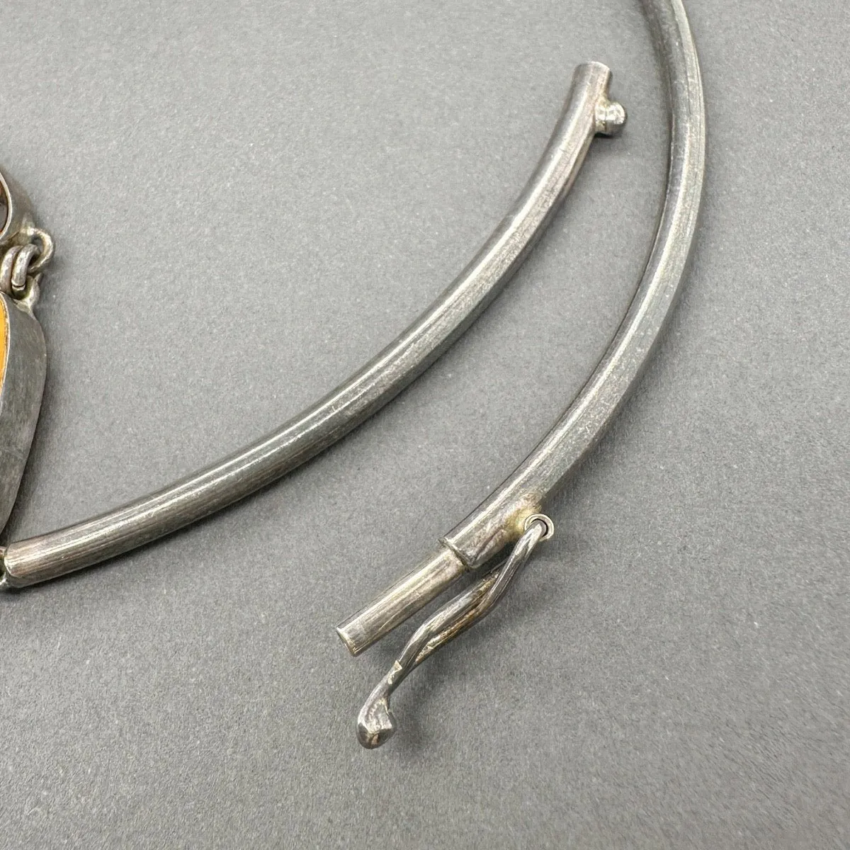 Estate SS Graduating Amber Necklace