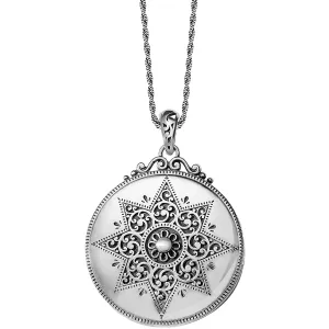 Etoile Silver Locket Necklace