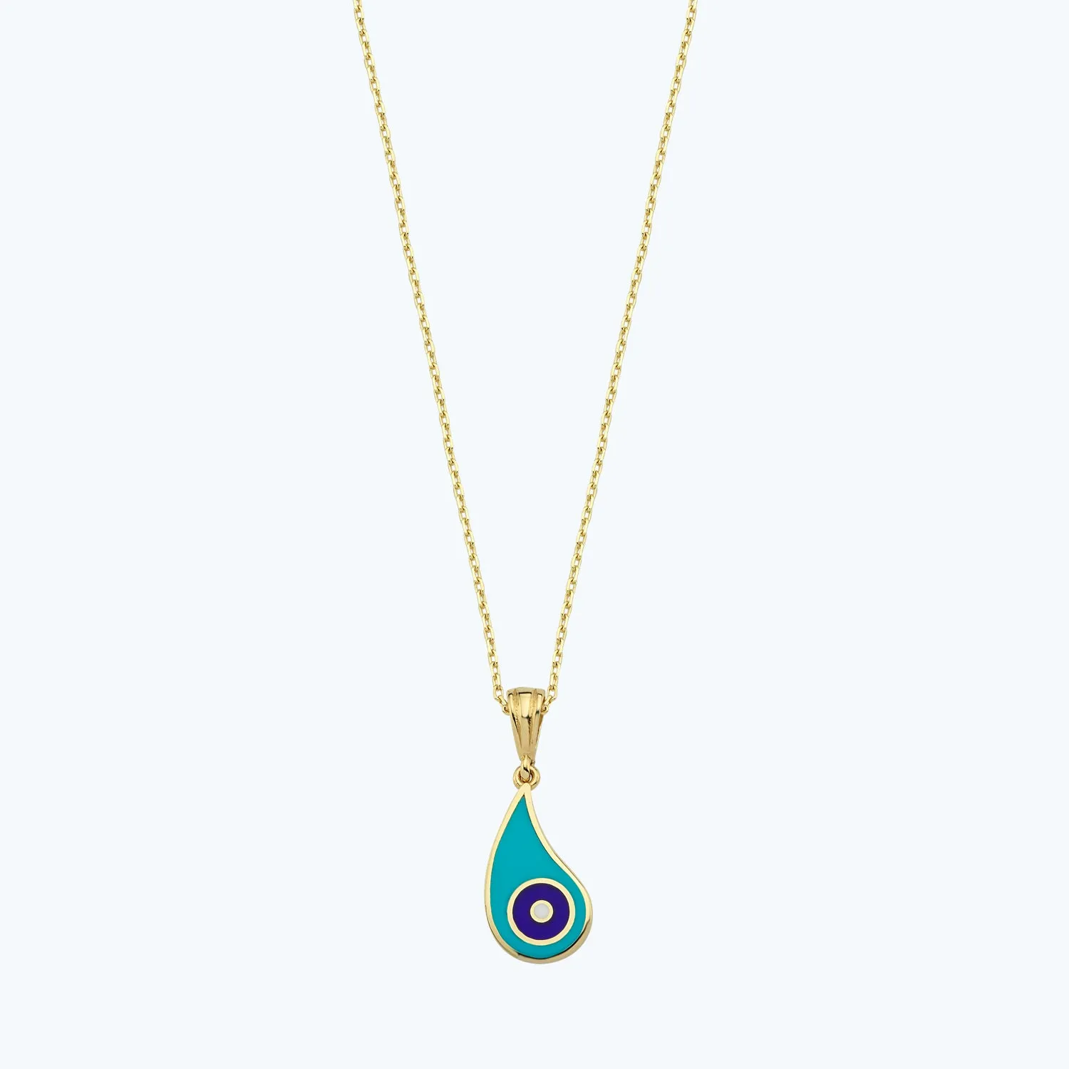 Eye Gold Necklace